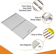 17 Inch Stainless Steel Cooking for Home Depot Nexgrill 720-0830H 720-0830D 7…