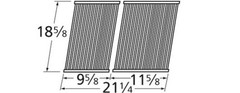 Music City Metals Grill Part # 529S2 – Grid, Ss Tubes, 18.625 X 21.25; Centro