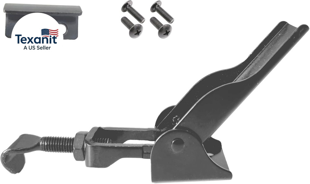 Black Door Latch Kit Replacement Parts 990050222 for Most Masterbuilt Digital El