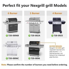 6 Burner Gas Grills Replacement For Nexgrill 720-0882A 720-0896 720-0925 Grills