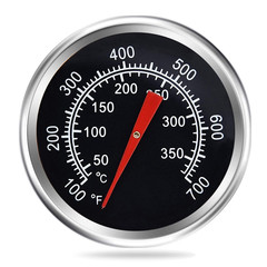 Grill Thermometer Temperature Gauge Replacement Parts for Chargriller 5050, 5650