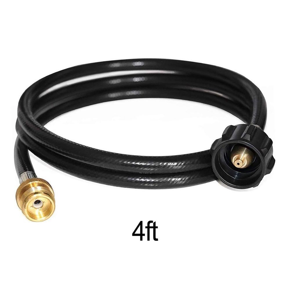 Adapter Hose for Propane 4FT Converts 1lb to 20lb Tanks for QCC1 Gas Grilling