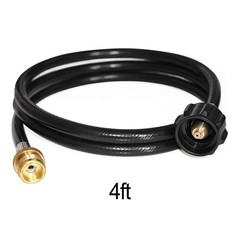 Adapter Hose for Propane 4FT Converts 1lb to 20lb Tanks for QCC1 Gas Grilling