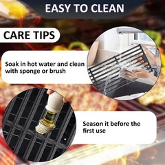 LS’BABQ 4 Pack Grill Grates for Chargriller 2121 2123 2222 2828 3001 3030 372…