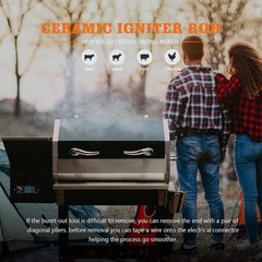 REC TEC Ceramic Igniter Element – Reliable, Fast Ignite for Wood Pellet Grills