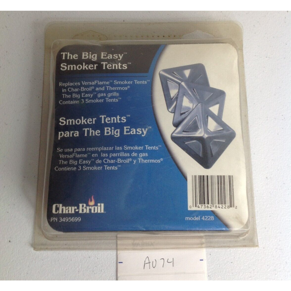 Char-Broil The Big Easy Smoker Tents 3 Pack Model 4228 PN3495699 Brand New