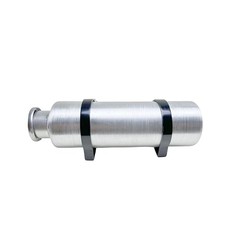 JSD 0.58 Gallon 4 x 12 Spun Aluminum Small Universal Gas Tank Vertical 1/4″