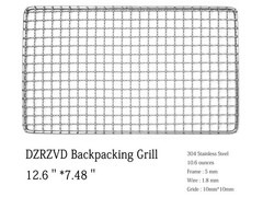 -The Bushcraft Backpacker’s Grill Grate – Welded Stainless Steel Mesh (Upgrad…