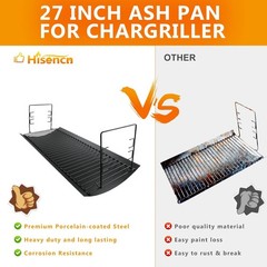 27″ Ash Pan for Chargriller 1224, 1324, 2121, 2222, 2727, 2828 Charcoal Grills