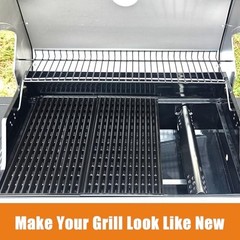 Grill Grates & Enameled Steel Emitter Plates for 3 Burner Infrared BBQ, 17×25.5