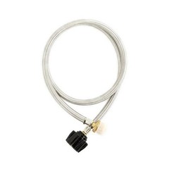 Grill Mark Stainless Steel Gas Line Hose and Adapter