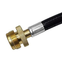 Adapter Hose for Propane 4FT Converts 1lb to 20lb Tanks for QCC1 Gas Grilling