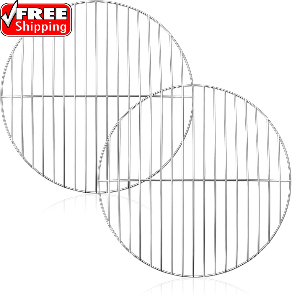 Replacement Cooking Grate for Small 13.7 Inch Charcoal Grill, round Chromed Iron