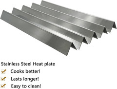 DP103 22.5″ Stainless Steel Flavorizer Bars Replacement for Weber 7536, Spirit 3