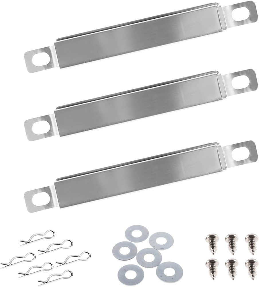 3-Pack Adjustable Crossover Tubes for Charbroil Kenmore Gas Grill