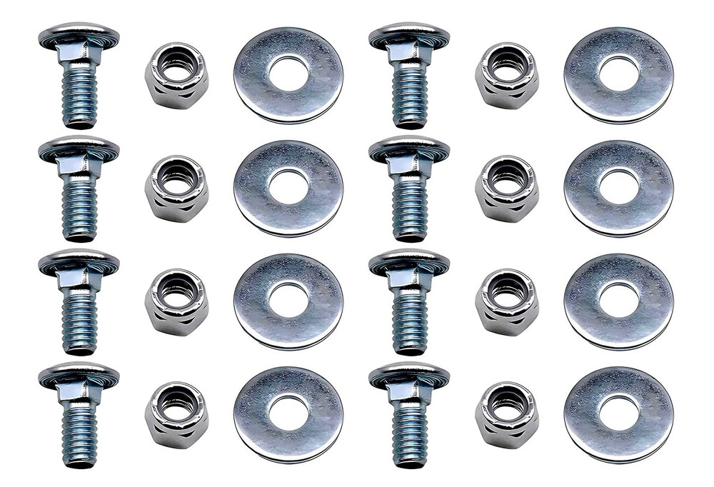YBW Go-Cheers 8 Pack 710-0451 Stainless Steel Replacement Nuts/Bolts Fits MTD