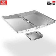18”-24” Grease Tray w Catch Pan for Nexgrill, Dyna Glo, Kenmore, BHG Gas Grill