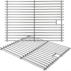 17 Inch Stainless Steel Grill Grates for Nexgrill 4-Burner Home Depot Replace…