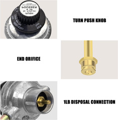 29102349 29103224A Regulator Control Valve for Charbroil Grill2Go X200 Tru-Infr