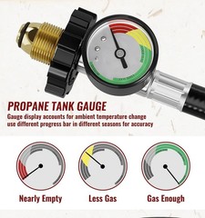 F273704 12 Ft Propane Heater Hose POL Fitting ..