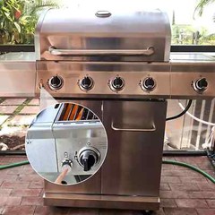 Grill Spark Igniter 5 Outlet Push Button Replacement for Nexgrill 720 0830/0888