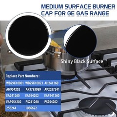 [Upgraded] WB29K10023 Range Medium Burner Cap Replacement Part, Fit for GE Ga…