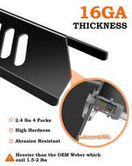 15 inch Grill Heat Plates Parts for Dyna-Glo DGF493BNP DGH483CRP, Backyard BY…