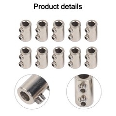 Stainless Steel Wire Rope Clips 20pcs Set for Reliable Cable Management