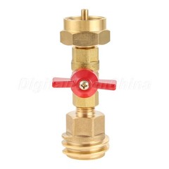 1lb to 20lb Propane Tank Adapter Valve Connector QCC/Type1 For BBQ Grill Propane