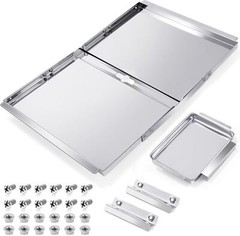 Adjustable 24”- 30” Grease Tray With Catch Pan for Nexgrill Dyna-Glo Kenmore