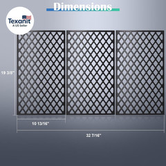 Cast Iron Grill Grates for Pit Boss Pro 1000 Series, Austin XL, Rancher XL, 1000
