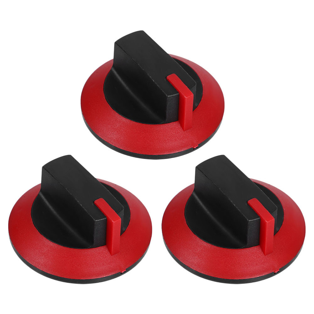 3 Pcs Gas Stove Knob Grill Universal Replacement Knobs Camping Parts