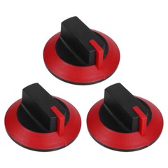 3 Pcs Gas Stove Knob Grill Universal Replacement Knobs Camping Parts