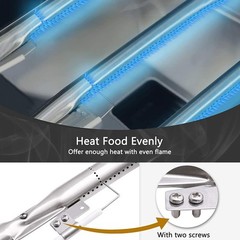 Complete Grill Replacement Set for Nexgrill 2-5 Burner Models – Quality