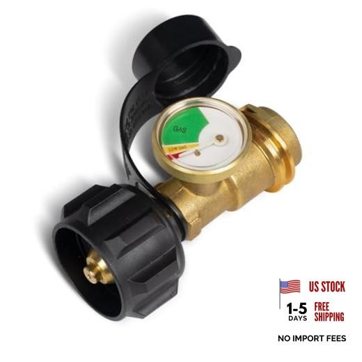 Propane Tank Gauge, Propane Level Indicator for 5-40LB Tanks, QCC-1Pack