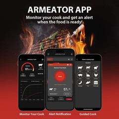 Smart Meat Thermometer Digital Instant S, Wireless instant read thermometer
