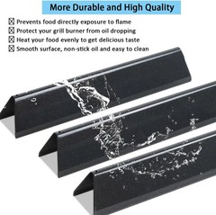 7635 15.3 Inch Flavorizer Bars for Weber Spirit I & II 200 Series Spirit E210 S2