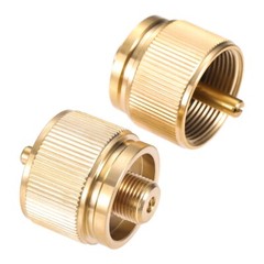 2Pcs Propane Gas Camping Stove Adapter Suitable For Camping Stove EN417 Bottle
