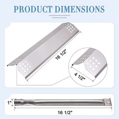 Adviace Grill Replacement Parts for Kitchen/Aid 720-0787D 720-0819 720-0953 720-