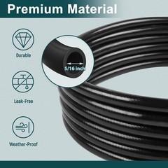 Gaspro 18-Foot Propane Hose Extension For Propane Devices 3/8 Female Flare For