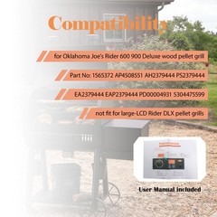 NEW Upgraded Digital Control Panel Board Fits Oklahoma Joes Wood Pellet Grills
