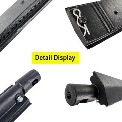 Cast Iron BBQ Burner Replacement 4-Pack, 15 3/4 Inch for Enhanced Grilling