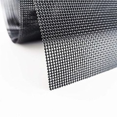 Heavy-Duty Car Grill Mesh, SS304 Metal Stainless Steel, Black PVC Coated, 13″ X