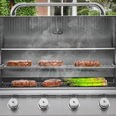 Stainless Steel Grill Warming Rack 30″ for Bull Grills, Grill Accessories