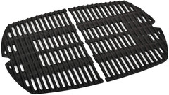 Cast Iron Cooking Grid Grates 2-Pack 15.3″ for Weber Q200 Q220 Q2000 Q2200 Q2400
