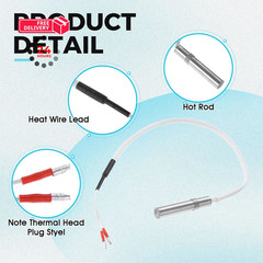 Hot Rod Grill Igniter Replacement for Green Mountain, Daniel Boone Wood…