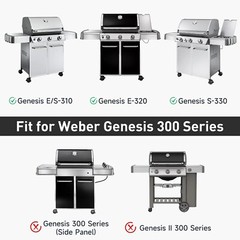 #7620 Stainless Steel Flavorizer Bars for Weber Genesis 300 Heat Plates 7-PCS
