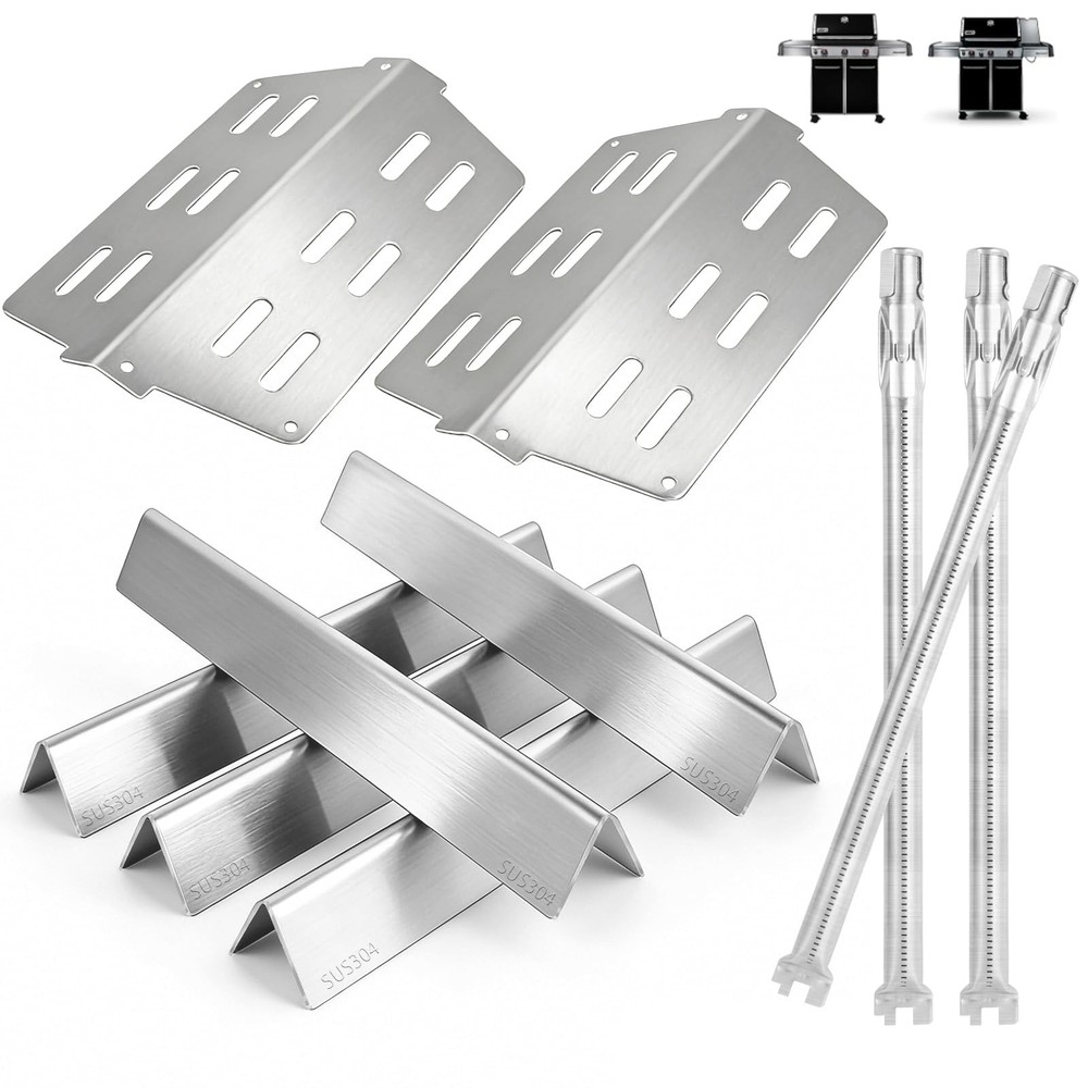 Weber Genesis 300 310 Series Grill Parts SUS 304 Stainless Steel Flavorizer Bars