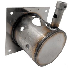 Backyard Pro Stainless Steel Fire Pot For Pellet Grills: PG0041-SS-AMP