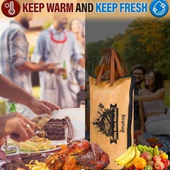 for Dad – 21in BBQ Blanket for Resting Meat 5 Layer Insulated Brisket Resting…